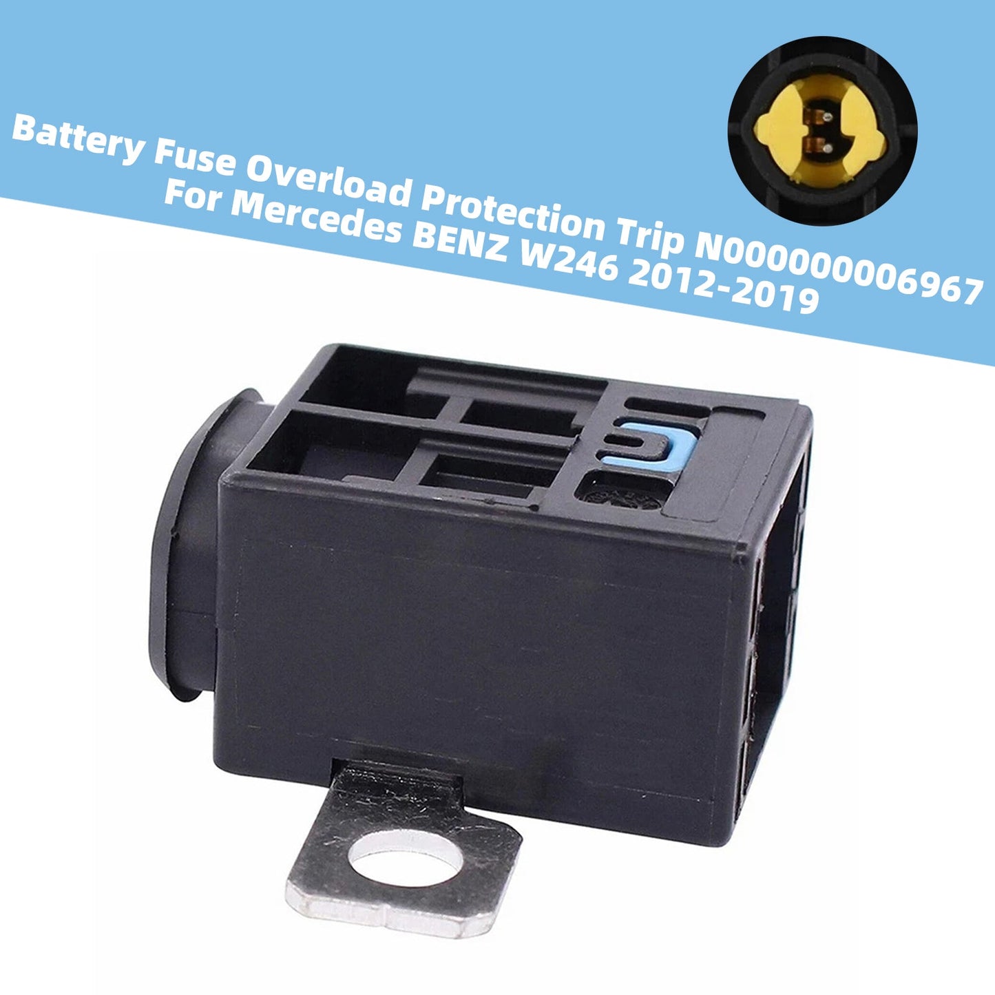 Fusibile della batteria, protezione da sovraccarico, N000000006967 per Mercedes W246 12-19