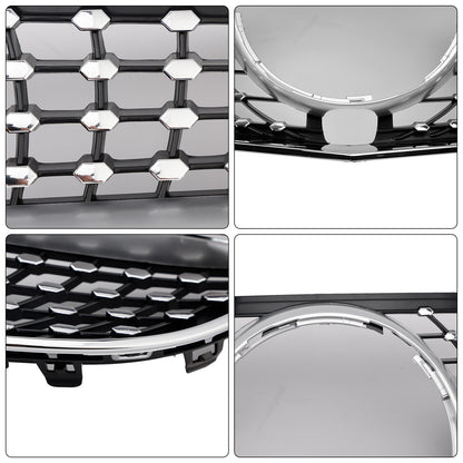Per Mercedes CLASSE E W207 Coupé 2014-2017 Griglia per paraurti anteriore Diamond