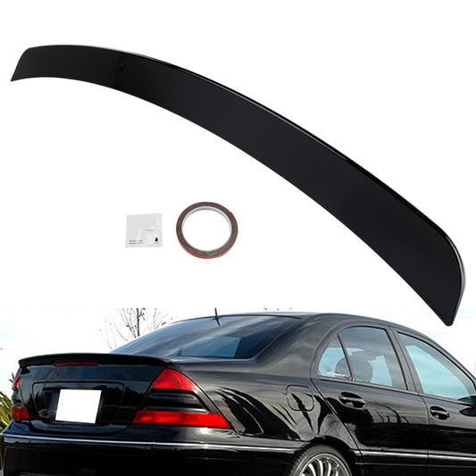Spoiler posteriore nero lucido Mercedes-Benz Classe C W203 Berlina 2001-2007