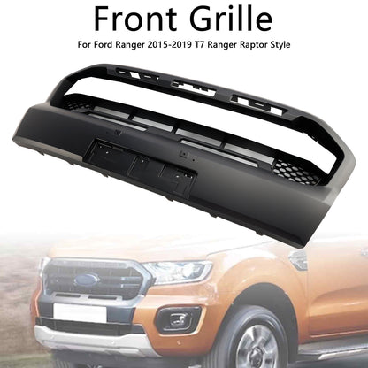 Matt Nero per 2019-2023 Ford Ranger T8 Ranger Raptor Style WILDTRAK Griglia del paraurti anteriore