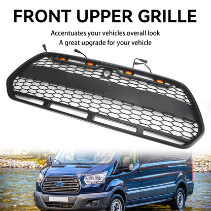 2015-2018 Ford Transit MK8 Raptor Griglia del paraurti anteriore nero matto w / LED