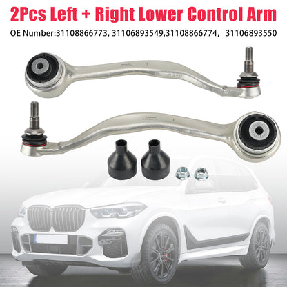 Braccio di controllo inferiore sinistro + destro 2 pezzi BMW X5 G05 X6 G06 X7 G07 2019-2024
