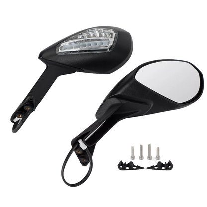 Per Ducati 1299 Panigale S/R 2015-2020 Specchio Dx + Sx Specchietto Con Led