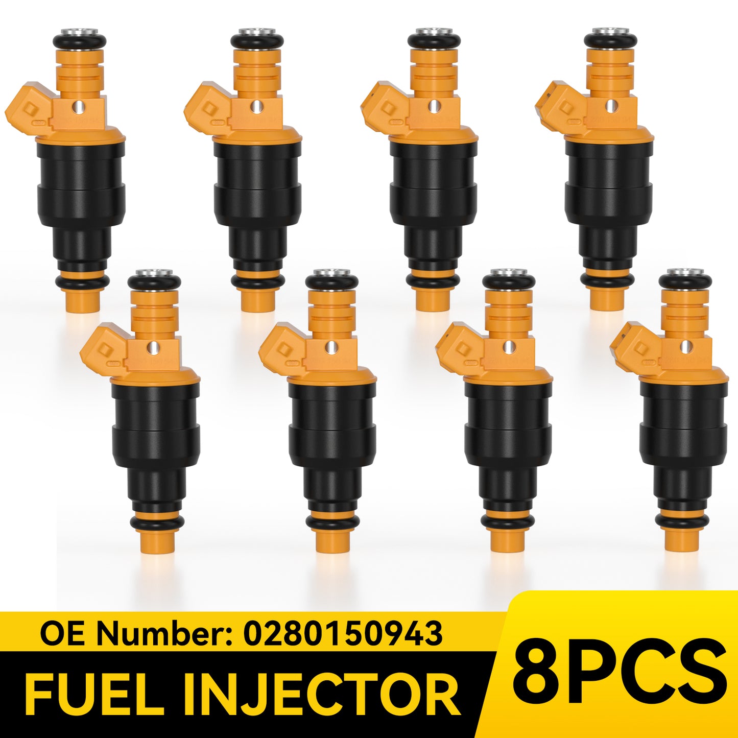 Iniettori di carburante 8 pezzi per Ford F150 F250 F350 Lincoln 4.6 5.0 5.4 5.8 V8 028015094 generico