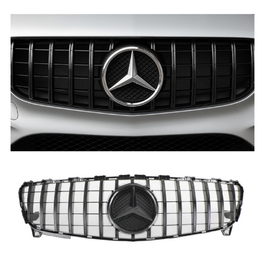 Per 2016-2018 Mercedes-Benz A-CLASS W176 Griglia paraurti anteriore GTR Style