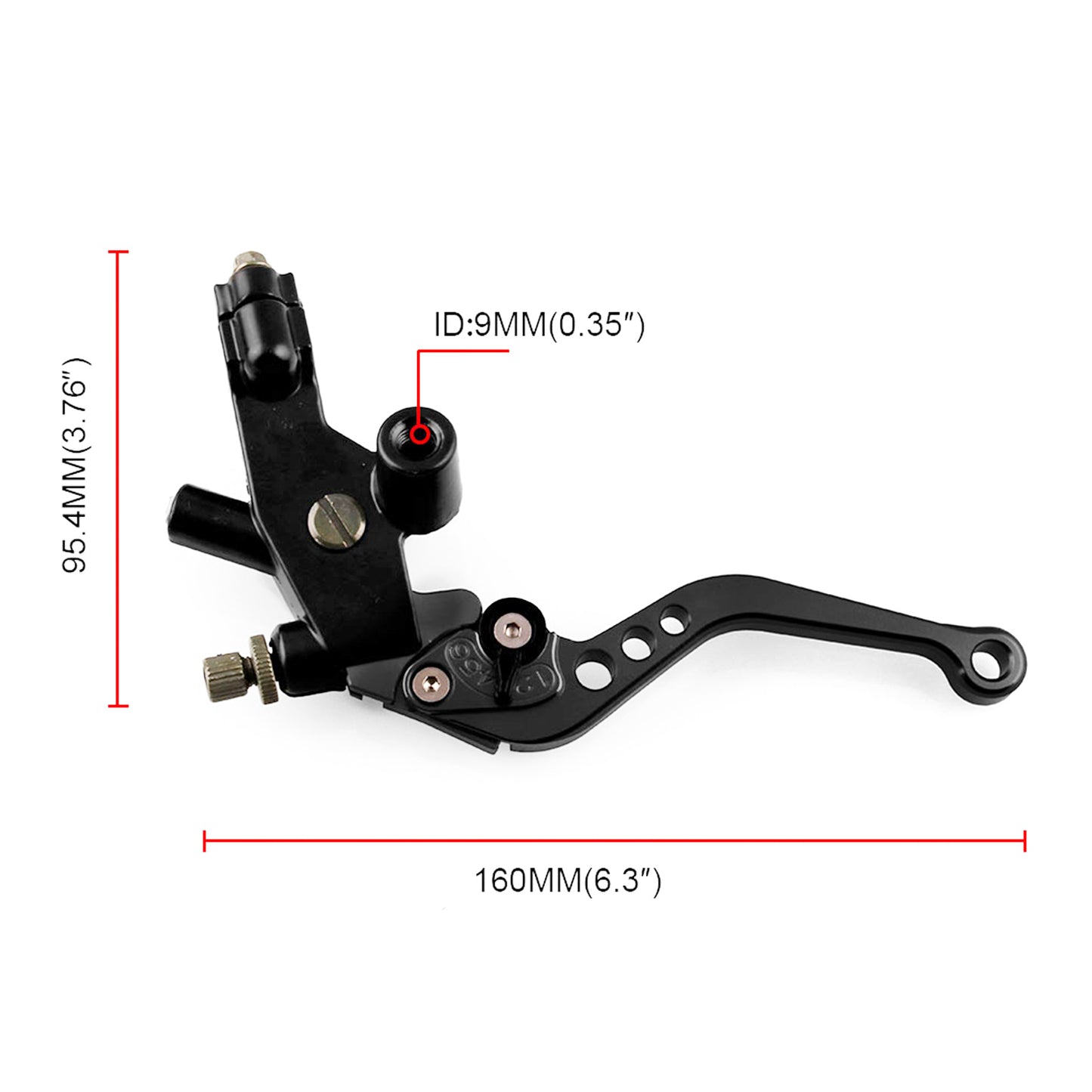 Universal 7/8'' 22mm Front Brake Clutch Master Cylinder Reservoir Leve Generic