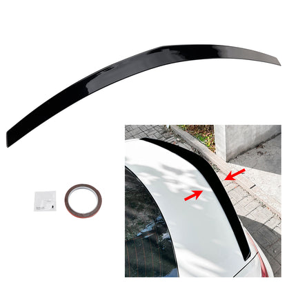 Spoiler posteriore nero lucido Mercedes-Benz Classe E W207 Coupé 2010-2017
