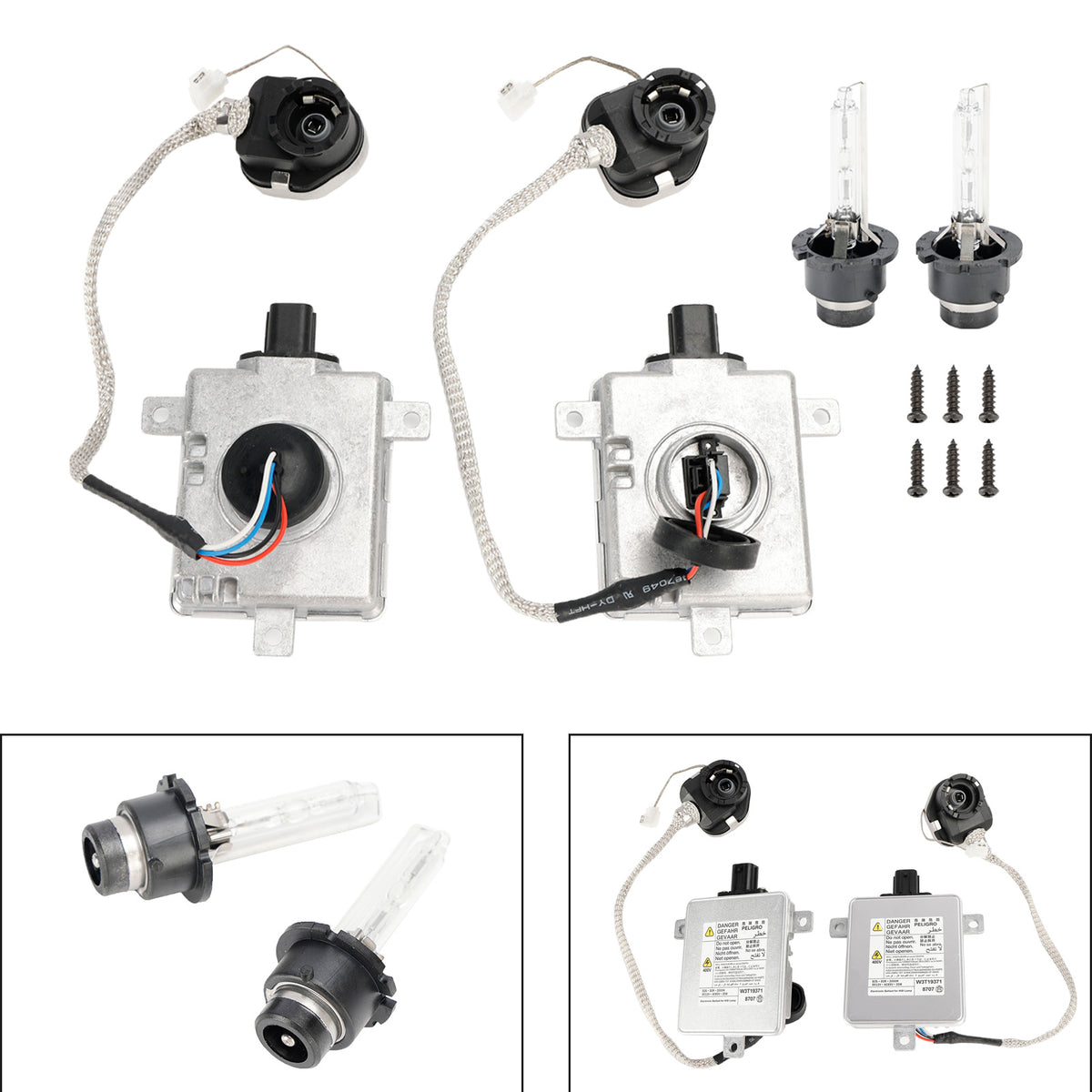 2008-2017 Mitsubishi Lancer XENON fari HID Zavorra e accenditore e D2 33119TA0003 Lampadina 2 pezzi