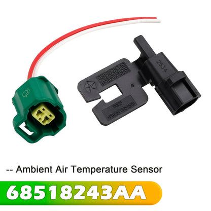 Sensore di temperatura dell'aria ambiente 68518243AA con cablaggio con connettore a treccia