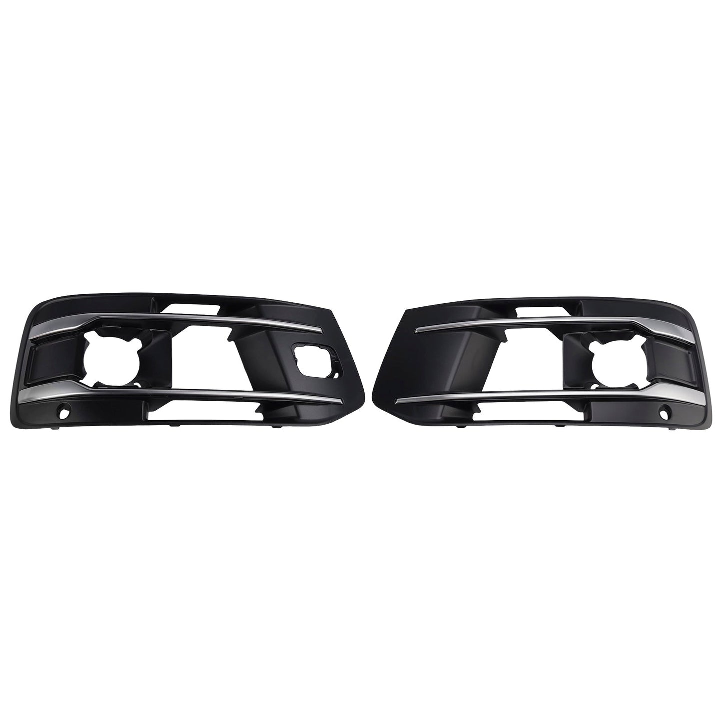 Compatibile con Audi Q7 2016-2019, 2 pezzi, copertura griglia fendinebbia paraurti anteriore 4M0807682AA4W3