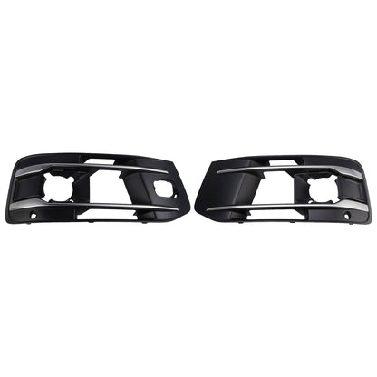 Compatibile con Audi Q7 2016-2019, 2 pezzi, copertura griglia fendinebbia paraurti anteriore 4M0807682AA4W3