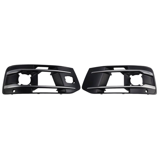 Compatibile con Audi Q7 2016-2019, 2 pezzi, copertura griglia fendinebbia paraurti anteriore 4M0807682AA4W3