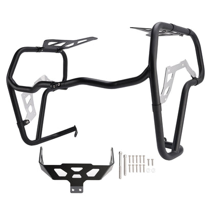 2024-2026 Adatto Nero Per BMW R1300GS Paraurti Paramotore Inferiore Telaio in Acciaio Adv