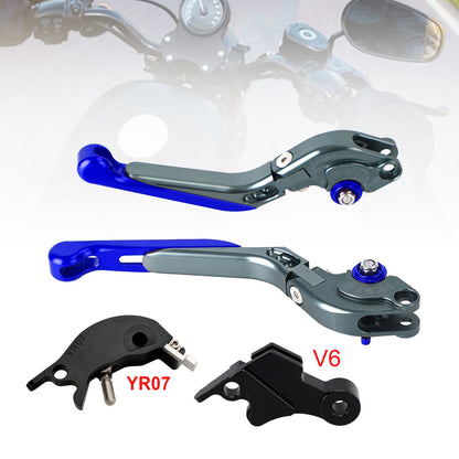 Leva freno frizione regolabile adatta per YAMAHA XSR900 XSR900GP MT-09 2024-2025