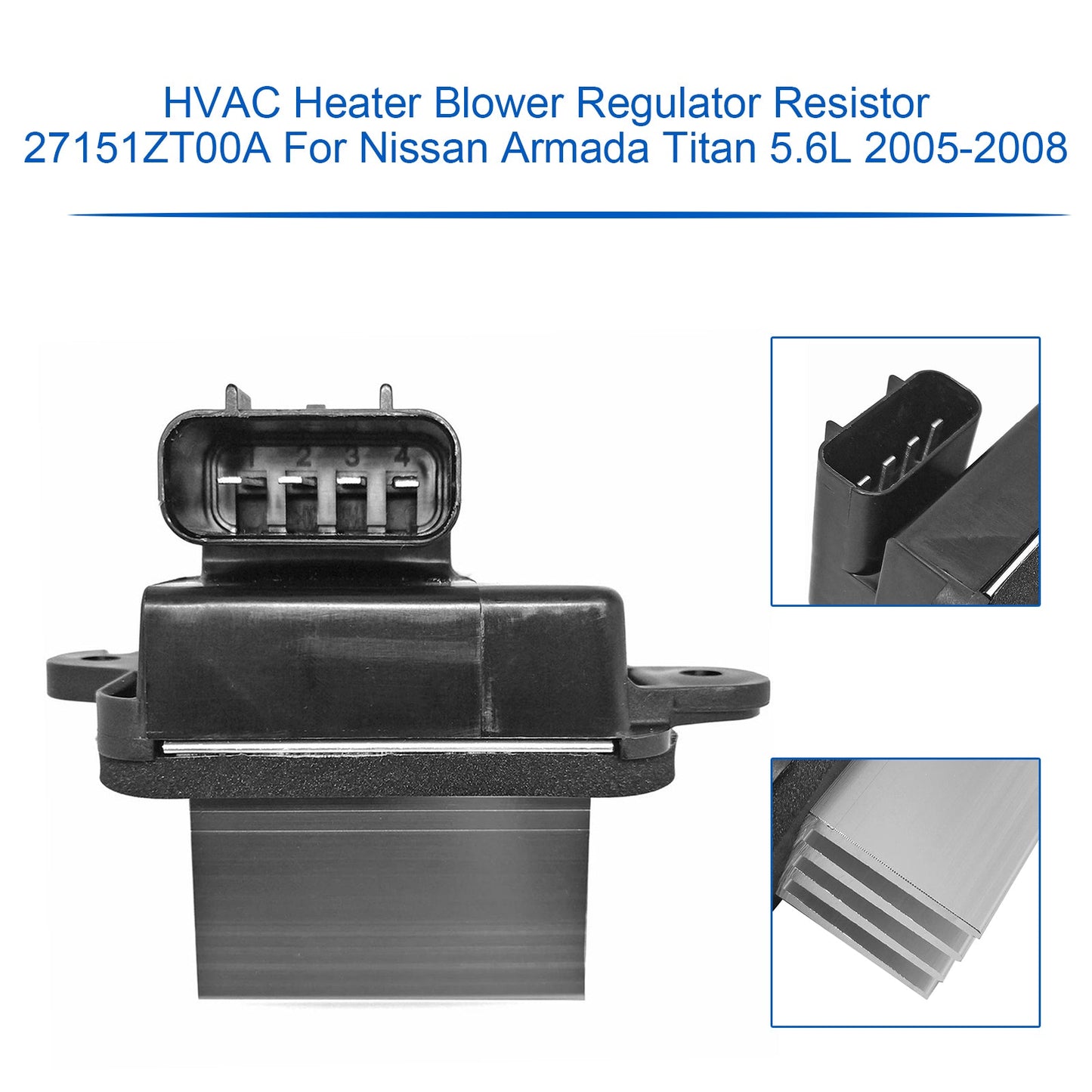 Resistenza regolatore ventola riscaldamento HVAC 27151ZT00A per Nissan Armada 2005-2008