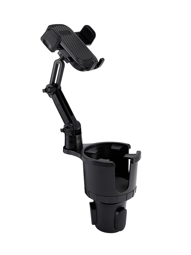 Supporto per smartphone, portabevande, per smartphone, auto, portabicchieri 2 in 1