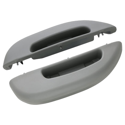 1996-2002 GMC Savana 1500/2500/3500 Tutti i modelli di carrozzeria Anteriore Sinistro e Destro Grigio 2 pezzi Copertura maniglia bracciolo portiera 12376630