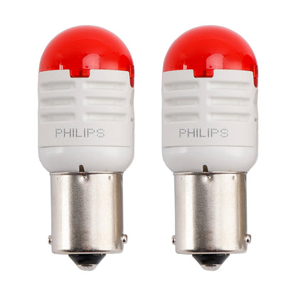 Luce auto LED rossa Ultinon Pro3000 P21W 11498 U30R per PHILIPS