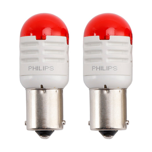 Luce auto LED rossa Ultinon Pro3000 P21W 11498 U30R per PHILIPS
