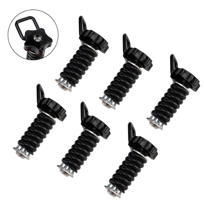 6 pezzi di anelli flessibili di ancoraggio per carico da 1 pollice per Polaris RZR Sportsman Ace 2013-2025