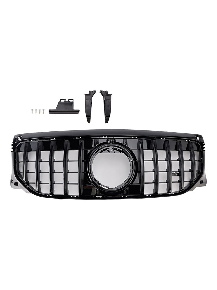 Griglia paraurti anteriore nera per Mercedes Benz GLB X247 GLB200 GLB250 (modelli dal 2024 in poi).