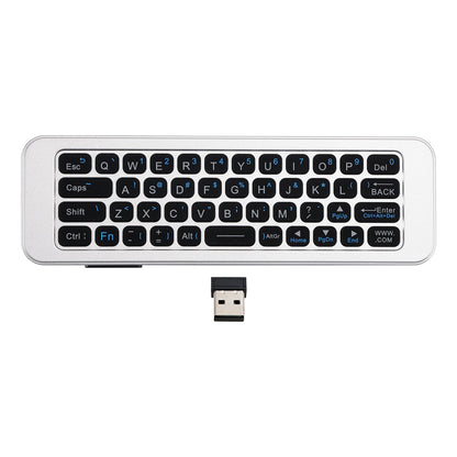 Telecomando wireless con tastiera mini con apprendimento IR vocale intelligente T1
