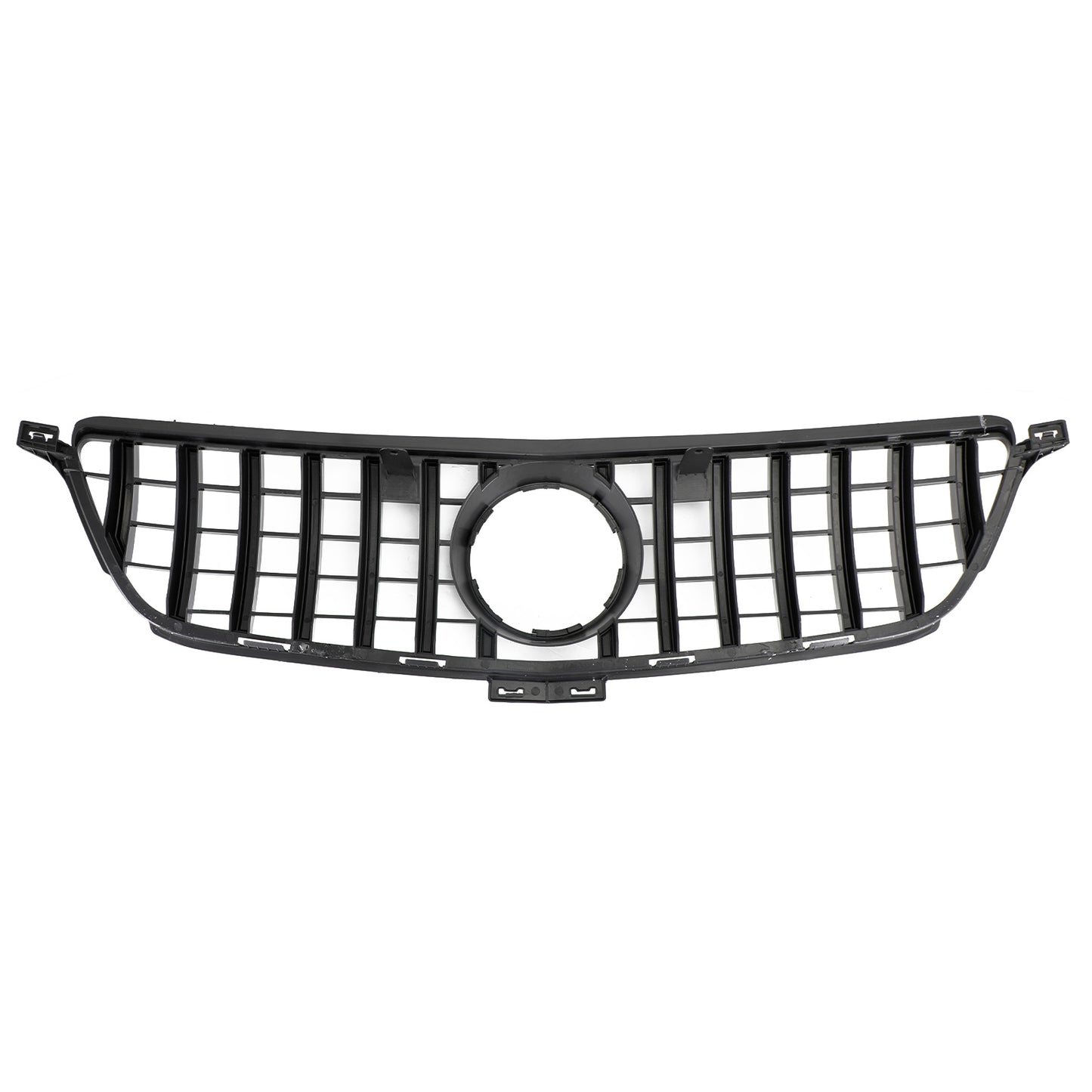 Per Benz W166 2012-2015 ML350 400 550 Griglia anteriore cromata nera stile GTR