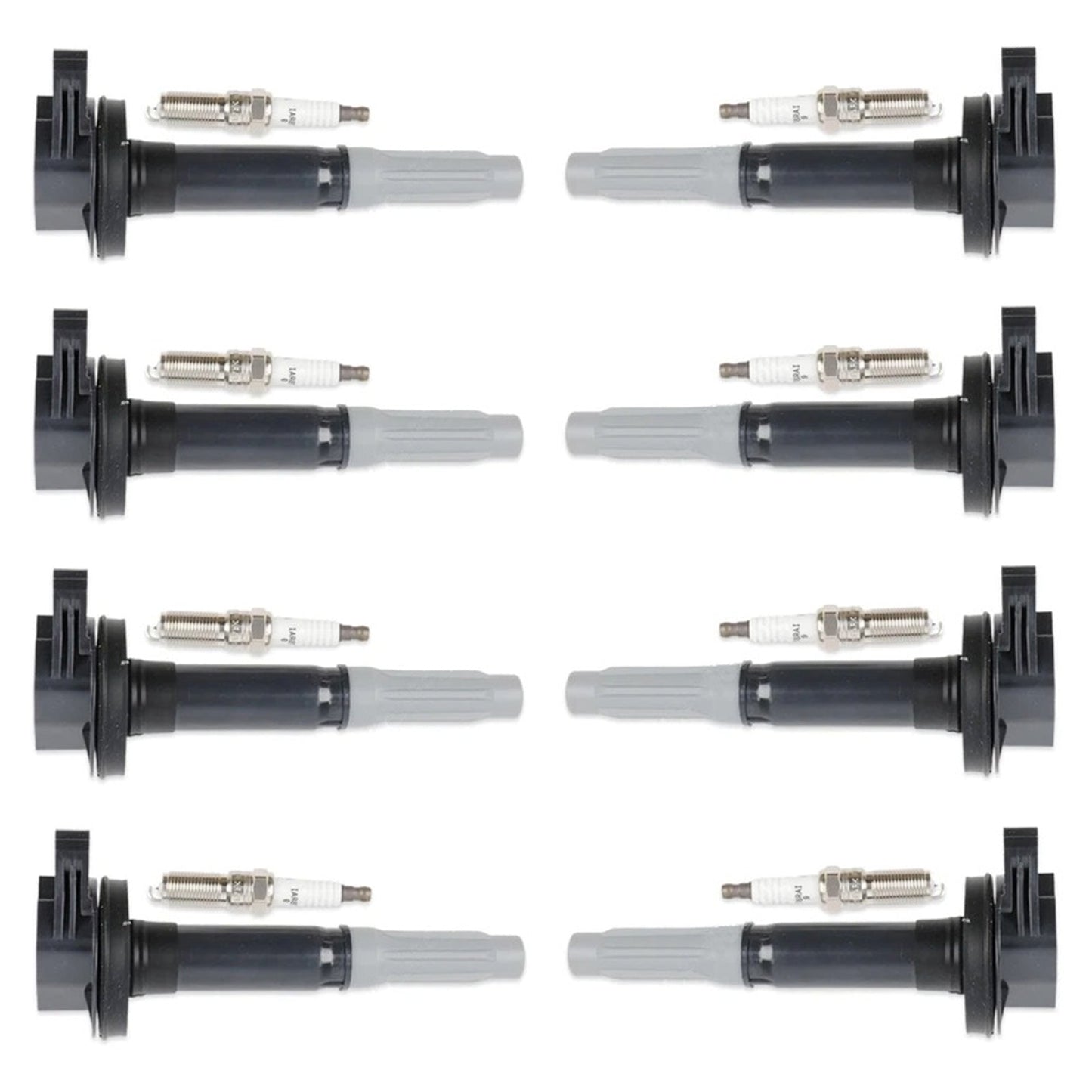 Per Ford F-150 V8 5.0L 2016-2017 8x Bobina di accensione + 8x Candela all'iridio UF824