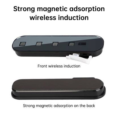 4 pezzi di luce di sicurezza per decorazione portiera auto, luce lampeggiante di avvertimento con rilevamento automatico