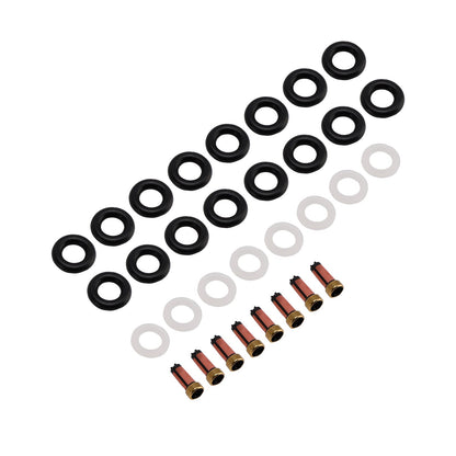Guarnizione O-ring iniettore carburante 0280156304 0280155744 Compatibile con Mercedes Benz M113 V8
