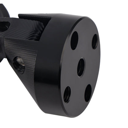 MINI SPECCHIETTI MANUBRIO BAR END SET D=35MM NERO PER PIAGGIO / VESPA