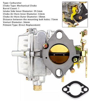 Carburatore a 1 corpo 100000018 per motore Ford 6 cilindri HOLLEY 1904 1908 1909 1920