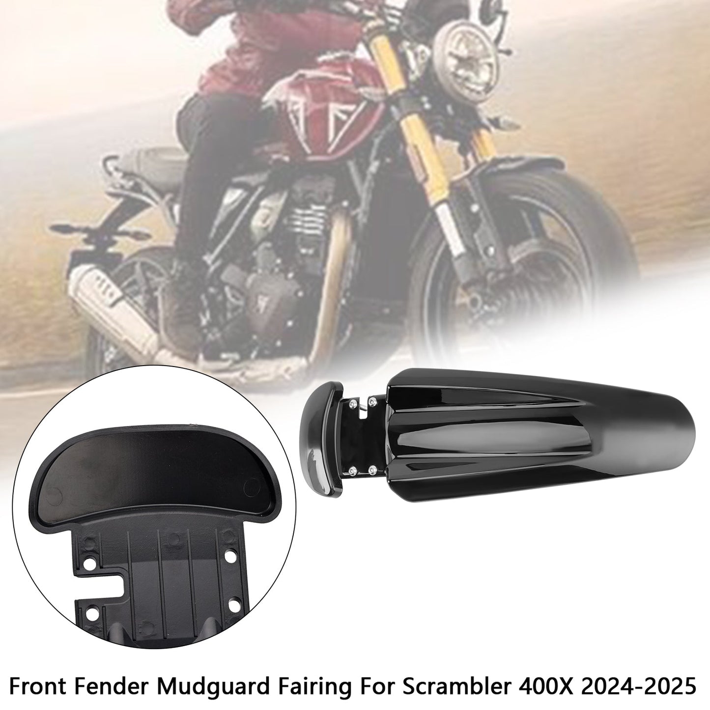Carenatura parafango anteriore Scrambler 400X 2024-2025
