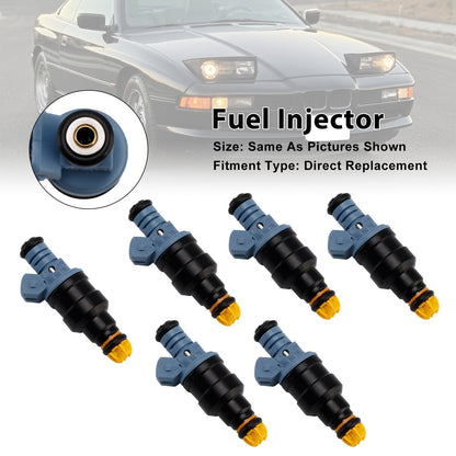 6 pezzi iniettori carburante per BMW Serie 3 E30 E36 2.5L 1.8L 87-97 Ford 0280150715