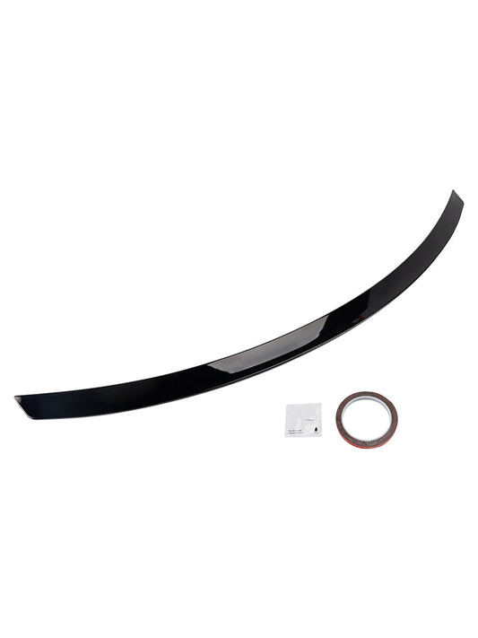 Spoiler posteriore per bagagliaio Mercedes-Benz Classe S W223 2021-2025 nero lucido