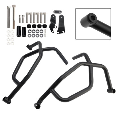 Barra di protezione inferiore per motore Yamaha Tracer 7 2021-2025, telaio in acciaio, colore nero
