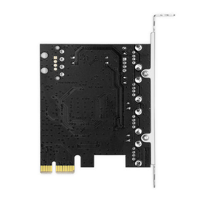 Scheda di espansione HUB 2.0 PCIE a USB 2.0, scheda adattatore Moschip, alimentazione a 4 pin