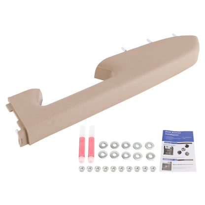 Kit di riparazione bracciolo anteriore destro per Chevy Silverado 1500 2500HD 2010-2014, colore beige.