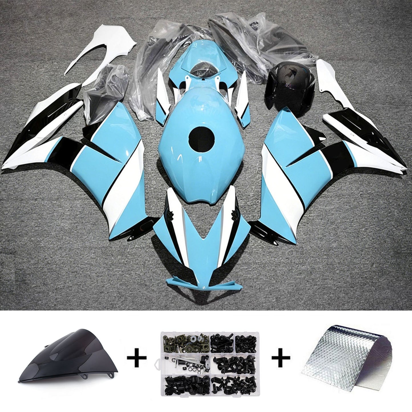 Kit di carene in plastica ABS stampate a iniezione per Honda CBR1000RR 2012-2016