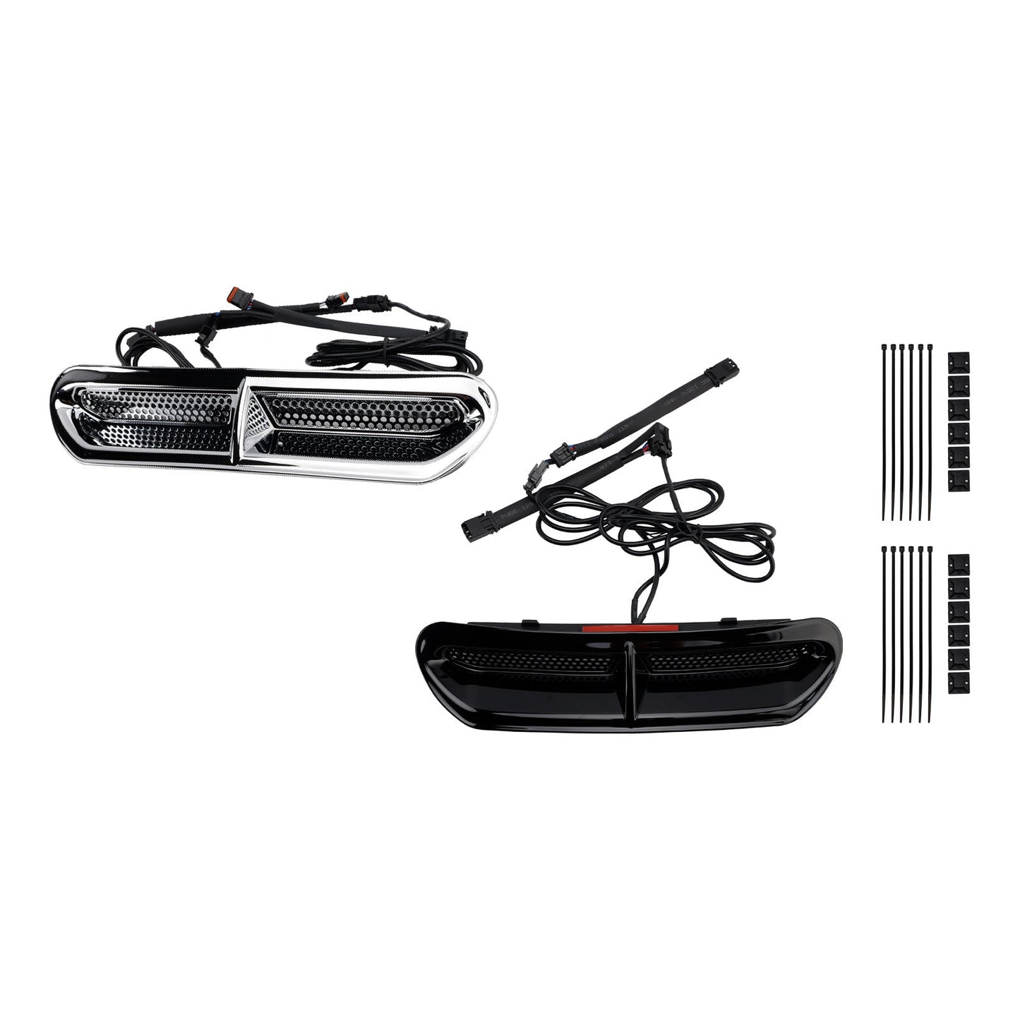 Luce LED per presa d'aria anteriore per Touring Street Glide 2014-2024