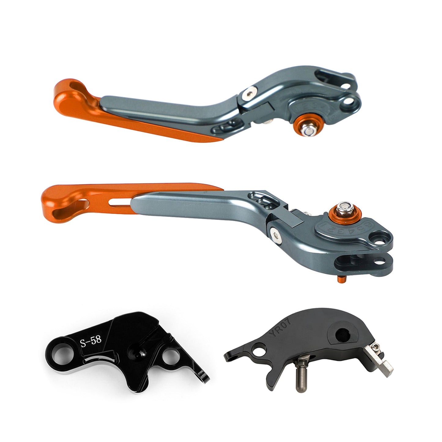 Leva freno frizione regolabile YAMAHA YZF R7 MT-10/SP FZ-10/SP 2022-2023