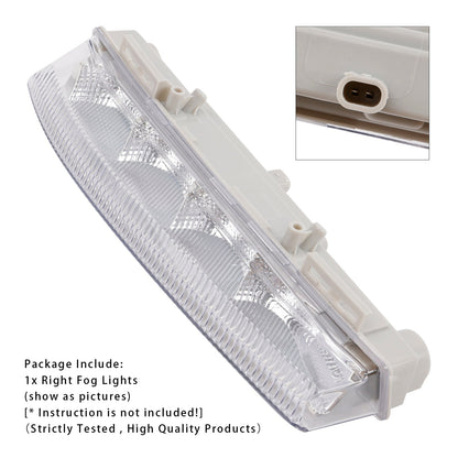 Fari fendinebbia diurni a LED lato destro per Mercedes Benz W204 S204 W212 2007-2014