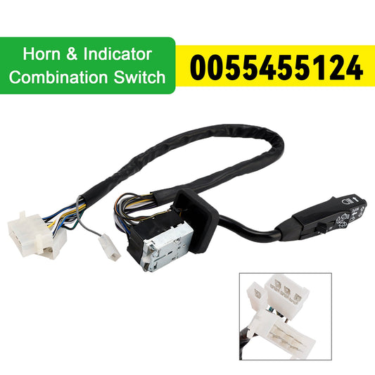 Interruttore combinato clacson e indicatore di direzione 0055455124 per camion Mercedes-Benz NG