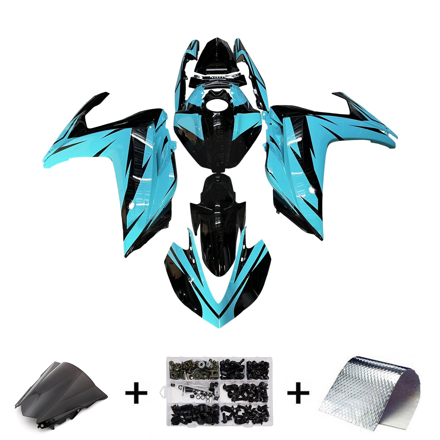 Kit carenatura iniezione ABS per Yamaha YZF-R3 2014-2018 R25 2015-2017