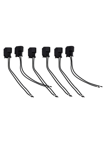 Connettore per iniettore di carburante 6-EV6, clip a treccia, sgancio rapido, adatto per Hyundai