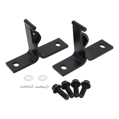 Staffe di montaggio per sedili posteriori pieghevoli/ribaltabili per Jeep Wrangler YJ 1987-1995 e CJ 1976-1986
