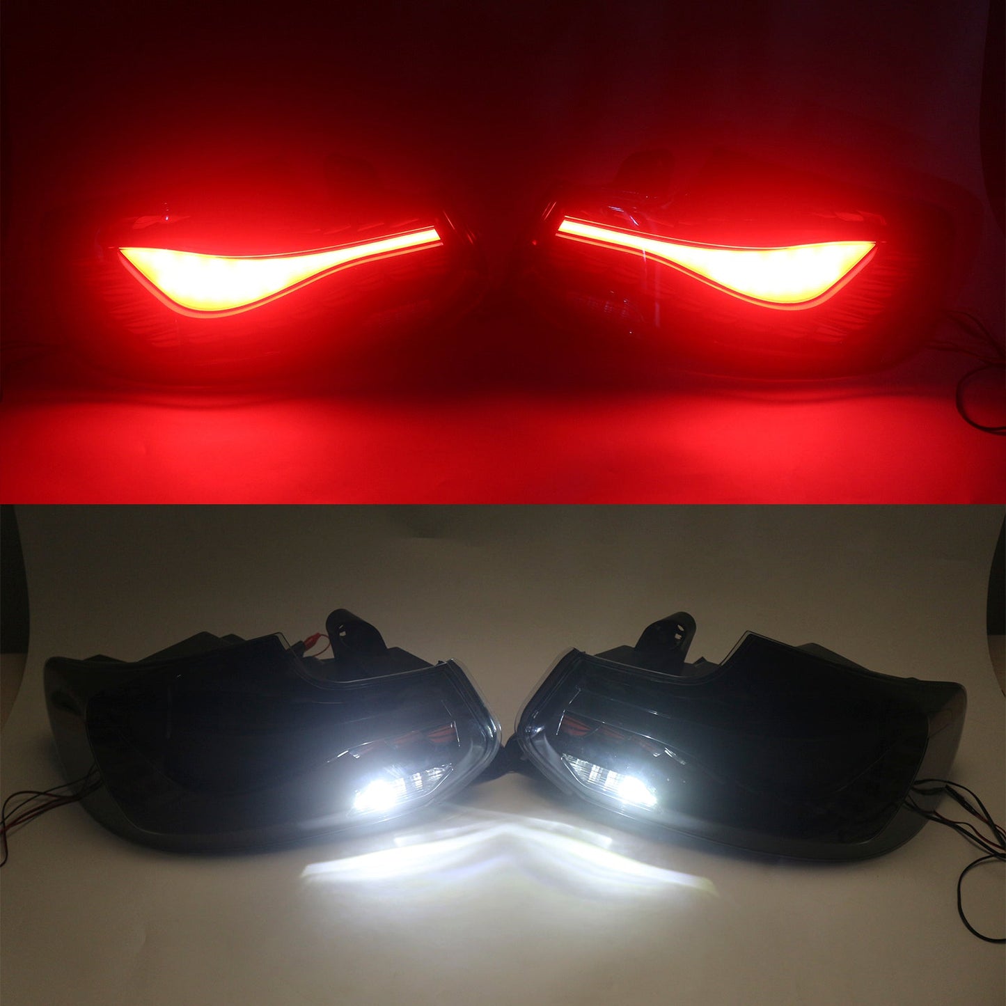 Gruppo ottico posteriore a LED fumé L&amp;R per BMW 2 F22 F23 F87 14-20