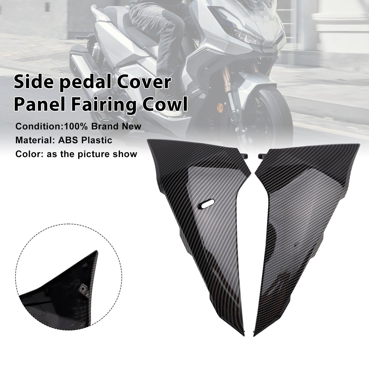 Carenatura del pannello di copertura del pedale laterale Honda ADV 350 2022-2025