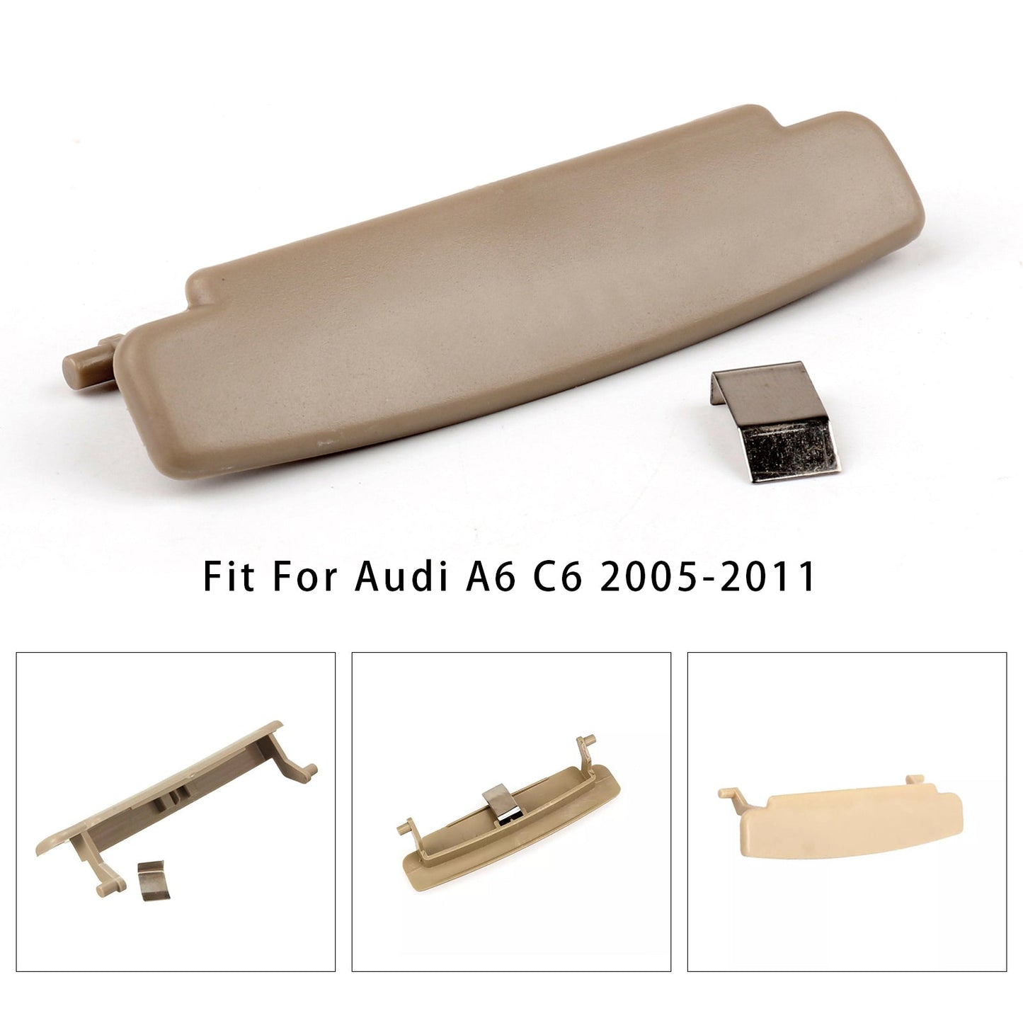 Chiusura coperchio bracciolo centrale console beige Audi A6 C6 2005-2011 4F0864245