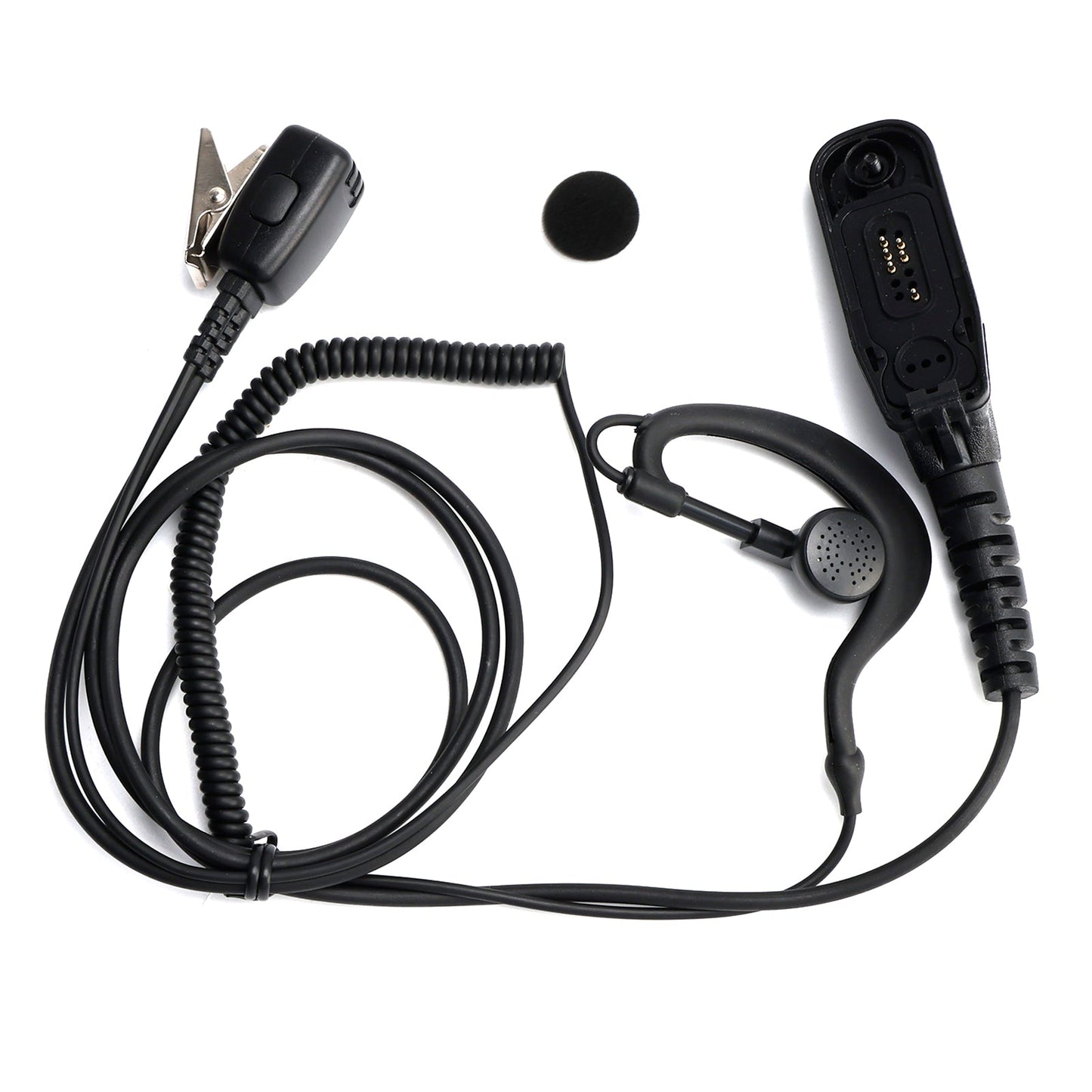 8268-614 Cuffie con gancio auricolare curvo per XPR6380 XiR P8260 DP3600 APX6000 GP328D